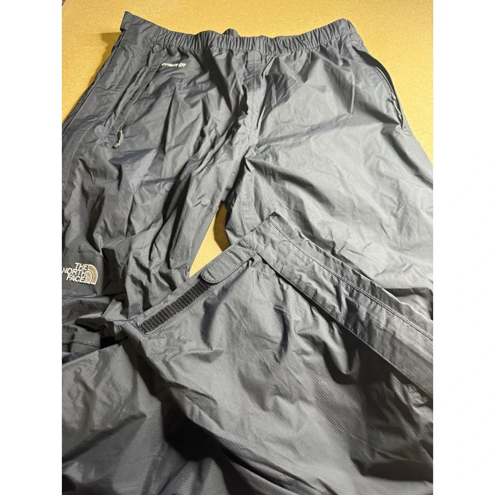 The‎ North Face HyVent DT Mens Rain Pants Black Ripstop Waterproof XL Regular